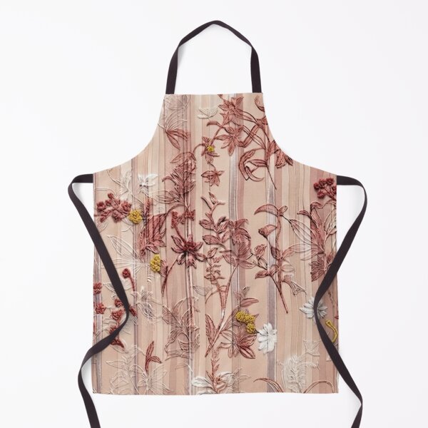 Item preview, Elegant Japanese Pink and Yellow Floral Stripe Pattern designed and sold by Kokeshidreams.