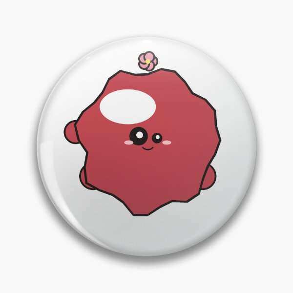 Item preview, Blorpiks No.11 — Ruby | Cute Red Flower Blob Sticker designed and sold by VanSum.