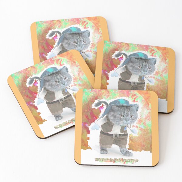 Item preview, Victory Is For The Bold - Cat  (by ACCI) designed and sold by VanyssaGraphics.