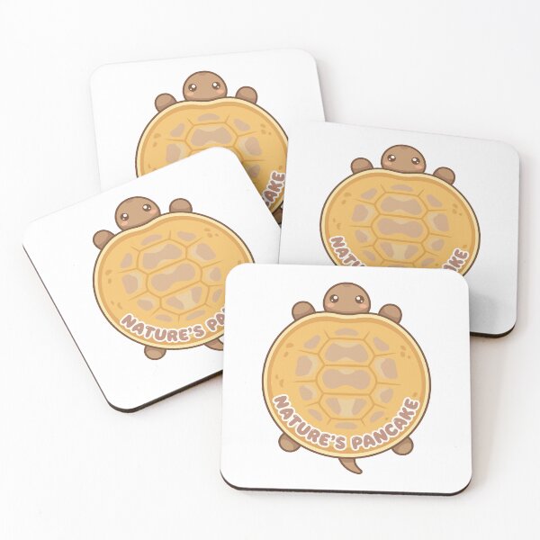 Item preview, Natures Pancake Kawaii African Pancake Tortoise designed and sold by Arc2020.