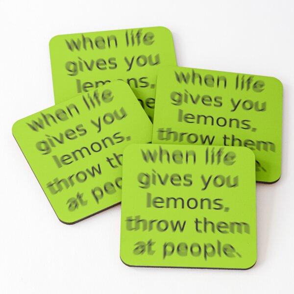 Item preview, Lemons Green Question Unique Artwork Sign designed and sold by Doctor Schtrudel.