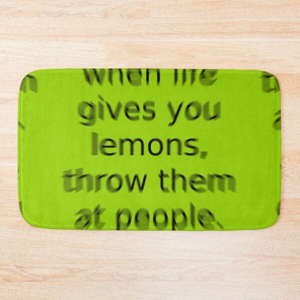 Item preview, Lemons Green Question Unique Artwork Sign designed and sold by Doctor Schtrudel.