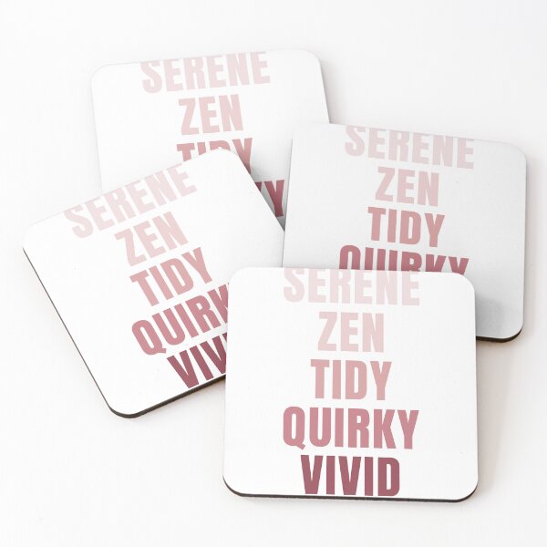 Item preview, Japan Typography, Serene Zen Tidy Quirky Vivid Wall Art designed and sold by MarkedArtPrints.