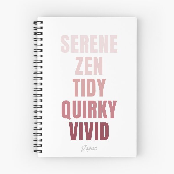 Item preview, Japan Typography, Serene Zen Tidy Quirky Vivid Wall Art designed and sold by MarkedArtPrints.