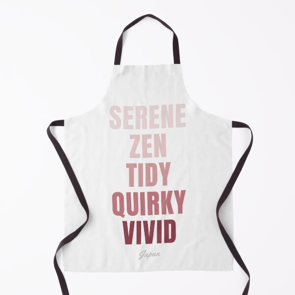 Item preview, Japan Typography, Serene Zen Tidy Quirky Vivid Wall Art designed and sold by MarkedArtPrints.