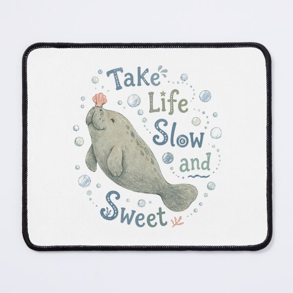 Item preview, Bubble Floater - Cute Manatee Nursery designed and sold by bapupa.
