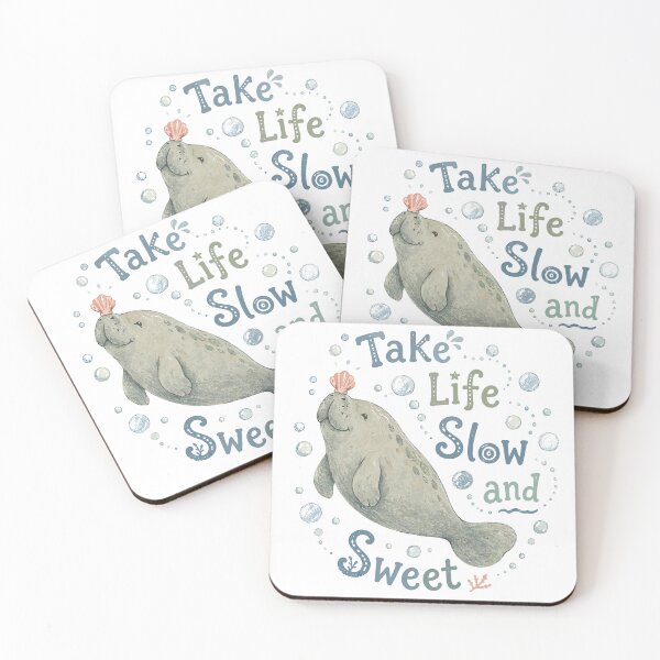 Item preview, Bubble Floater - Cute Manatee Nursery designed and sold by bapupa.