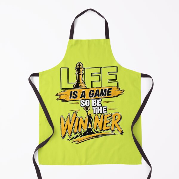 Item preview, Life Is a Game So Be the Winner – Motivational Success Quote designed and sold by SamiOmar94.