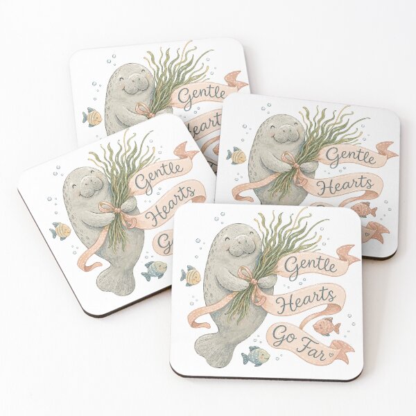 Item preview, Seagrass Snacker - Cute Manatee Nursery designed and sold by bapupa.