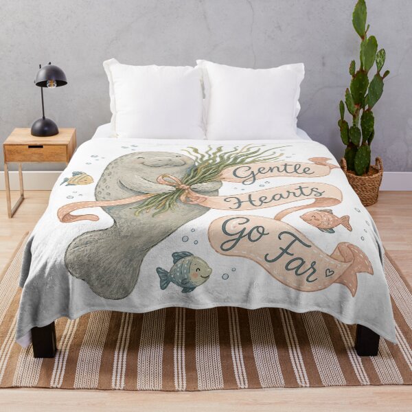 Item preview, Seagrass Snacker - Cute Manatee Nursery designed and sold by bapupa.