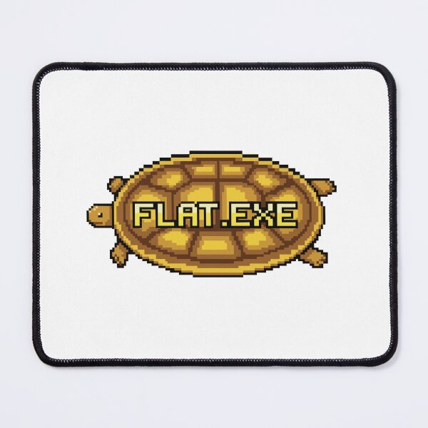 Item preview, Flat Exe Retro Pixel Art Pancake Tortoise Gamer designed and sold by Arc2020.