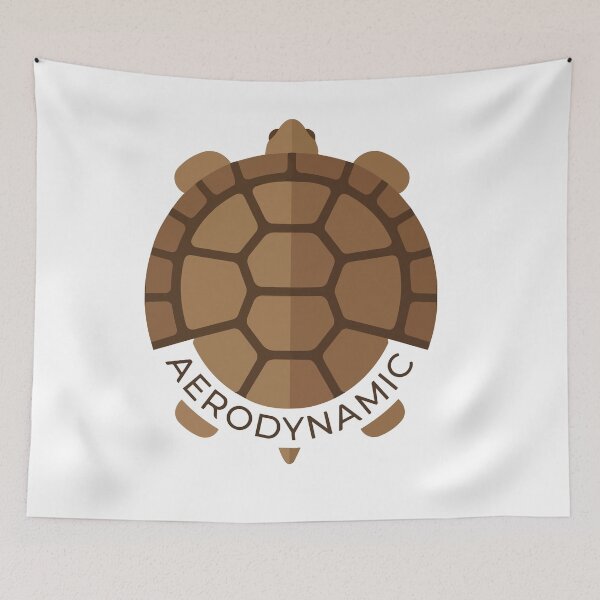Item preview, Aerodynamic Minimalist Pancake Tortoise Flat Design designed and sold by Arc2020.