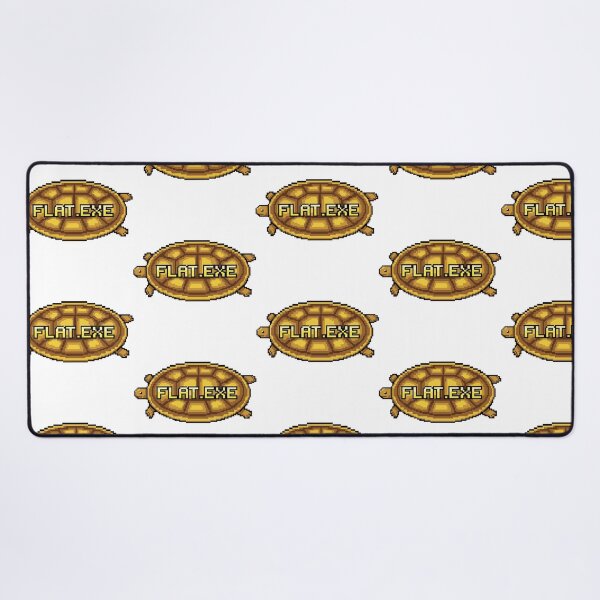 Item preview, Flat Exe Retro Pixel Art Pancake Tortoise Gamer designed and sold by Arc2020.