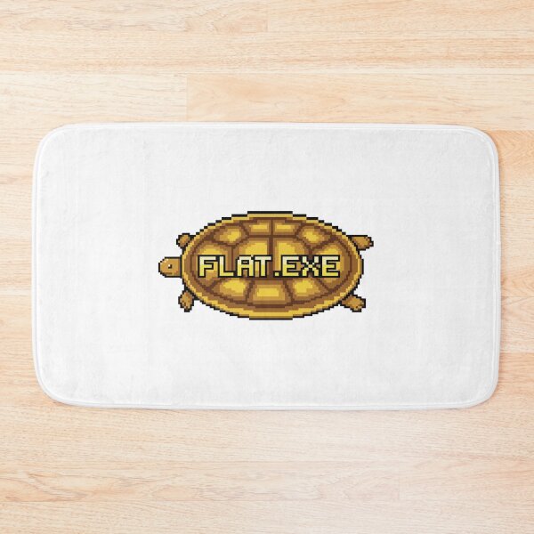 Item preview, Flat Exe Retro Pixel Art Pancake Tortoise Gamer designed and sold by Arc2020.