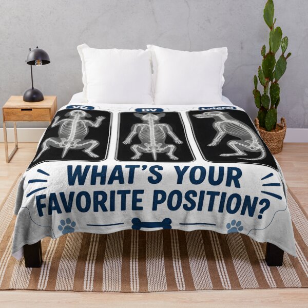Item preview, What's Your Favorite Position? – Veterinary Radiology X-Ray Views designed and sold by Bettybee00.