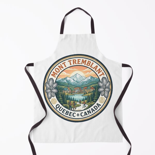 Item preview, Mont Tremblant Quebec Canada Vintage Travel Badge designed and sold by Mathias Yakubu Design.
