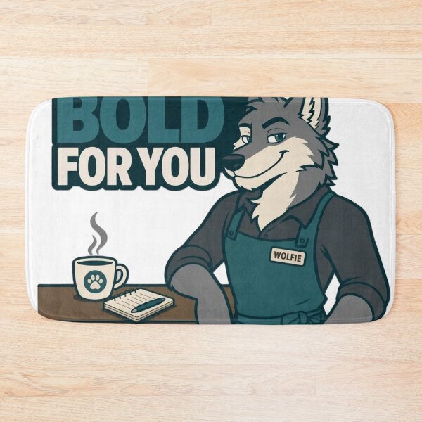 Item preview, Your Barista Has a Fursona | Furry Barista Coffee Shop Humor designed and sold by Furrenzy.