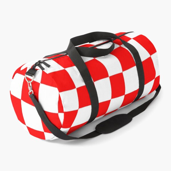 Item preview, Warped Red and White Chequered Pattern designed and sold by Jeallan Designs.