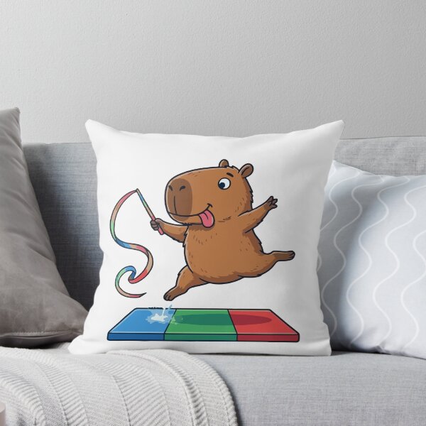 Item preview, Cute capybara gymnastics, funny sports design, Sports Gift designed and sold by BobaTeeStore.
