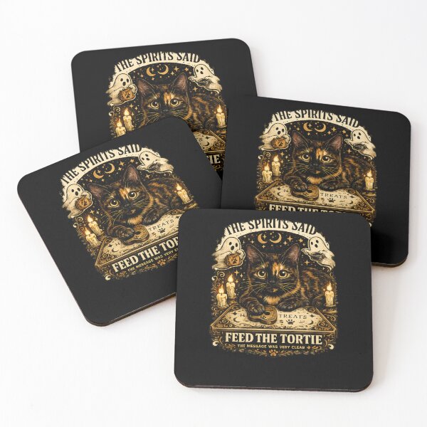 Item preview, Feed The Tortie Halloween Ouija Board Tortoiseshell Cat Design designed and sold by Martin's_Design.
