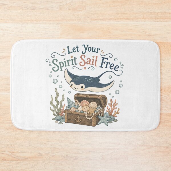 Item preview, Sea Dreamer - Cute Manta Ray Nursery designed and sold by bapupa.