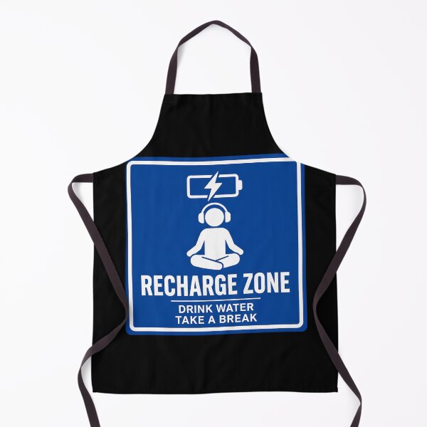 Item preview, Recharge Zone Drink Water Take A Break designed and sold by ZenRave Designs.