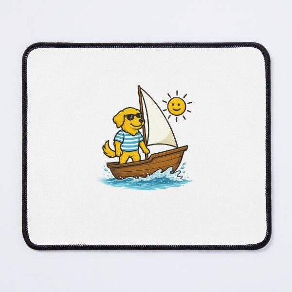 Item preview, Sailor - Golden Retriever designed and sold by NapkinStuff.