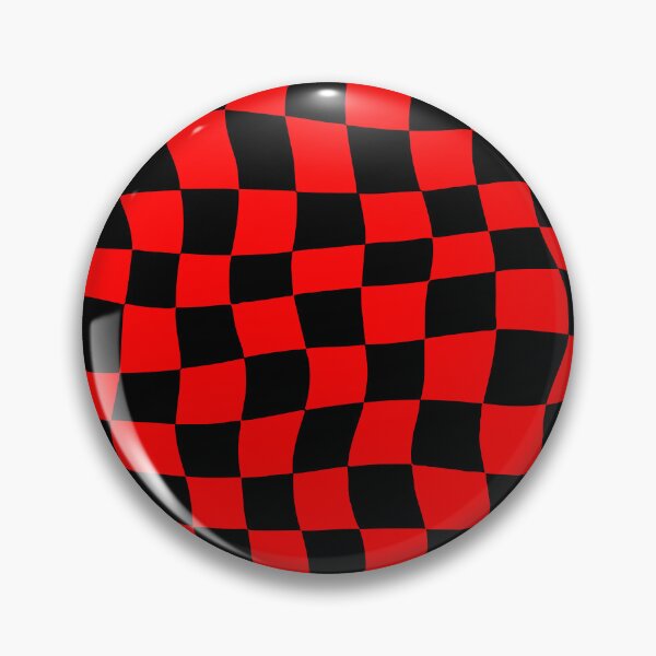 Item preview, Warped Red and Black Chequered Pattern designed and sold by Jeallan Designs.