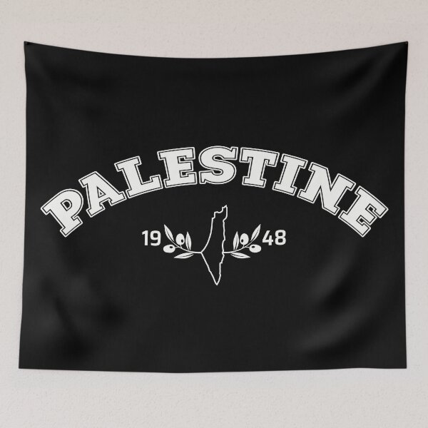 Item preview, Palestine 1948 Map Olive Branch Symbol of Palestinian Struggle designed and sold by Hurriyyatee.