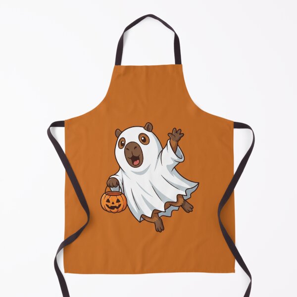 Item preview, Capybara Halloween Ghost designed and sold by Ivy-Triggs.