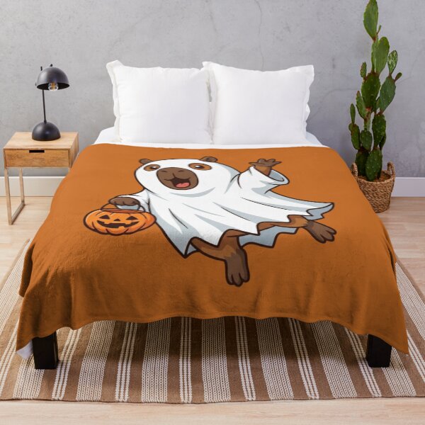 Item preview, Capybara Halloween Ghost designed and sold by Ivy-Triggs.