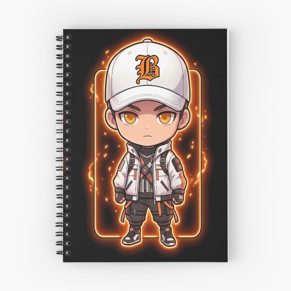 Item preview, Chibi Streetwear Boy Varsity Letter B designed and sold by LuisWorks.