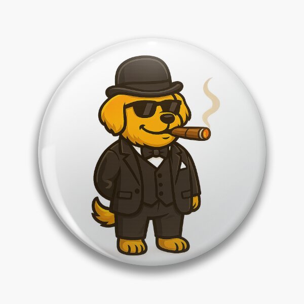 Artikelvorschau, Classic - Golden Retriver entworfen und verkauft von NapkinStuff.