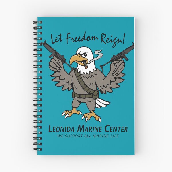 Item preview, Leonida Marine Center Eagle designed and sold by Fictional Ink Society.