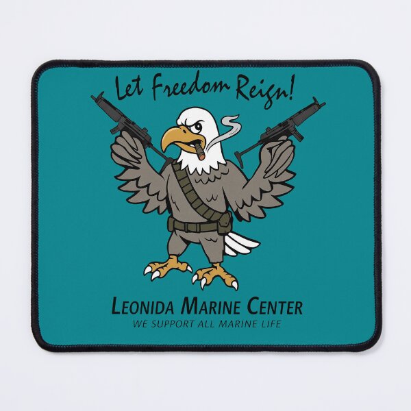 Item preview, Leonida Marine Center Eagle designed and sold by Fictional Ink Society.