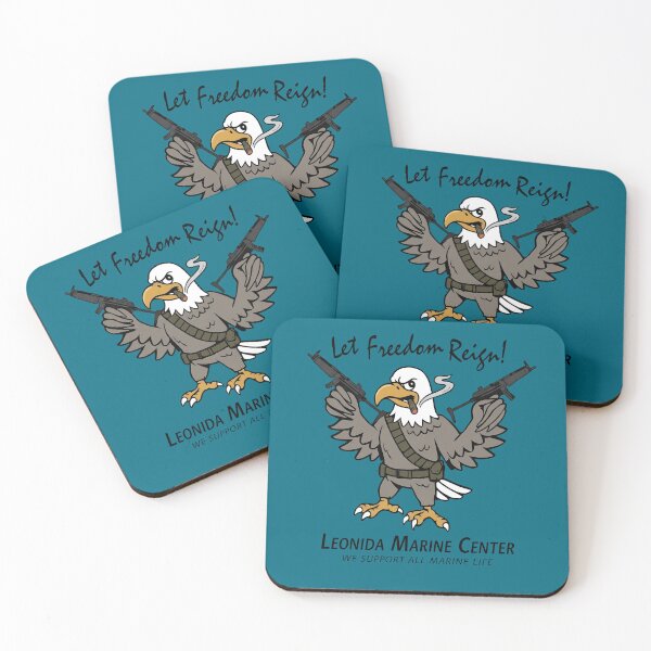Item preview, Leonida Marine Center Eagle designed and sold by Fictional Ink Society.