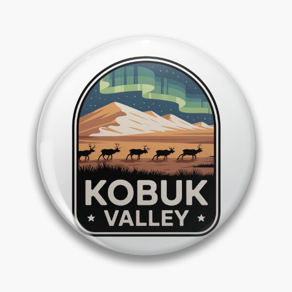 Item preview, Kobuk Valley National Park Vintage Travel Badge designed and sold by Teelogic.