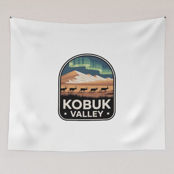 Item preview, Kobuk Valley National Park Vintage Travel Badge designed and sold by Teelogic.