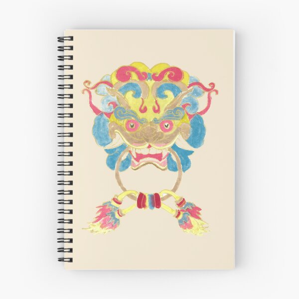 Aperçu de l'œuvre Gardien de la Bonne Fortune (Figurine Masque de Lion) créée et vendue par HiddenJadeArtStudio.