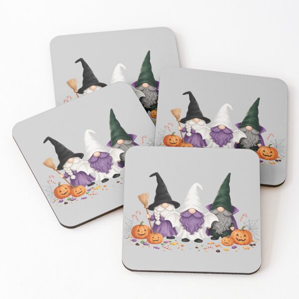 Item preview, Halloween Gnomes Witch Ghost Vampire Cute Spooky designed and sold by CF_VintageDesign.