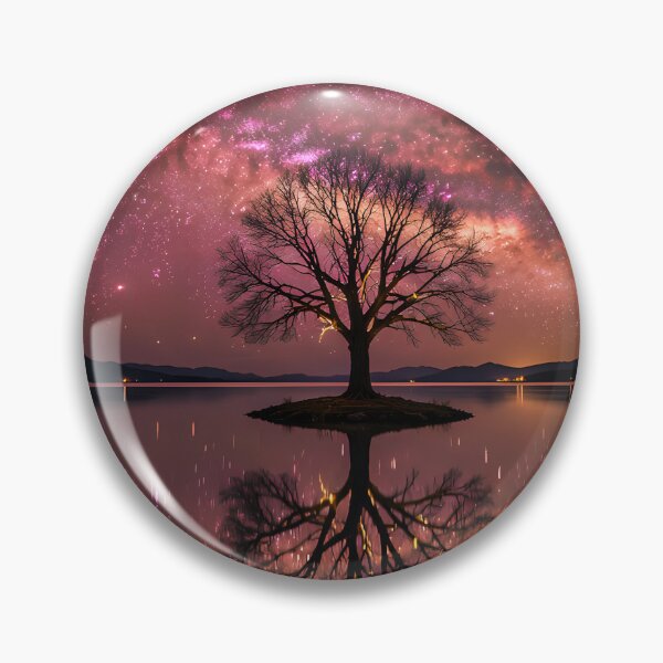 Item preview, The tree under the Milky Way designed and sold by VoidVeilStudio.