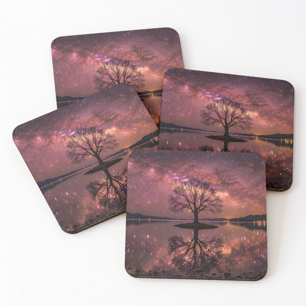 Item preview, The tree under the Milky Way designed and sold by VoidVeilStudio.