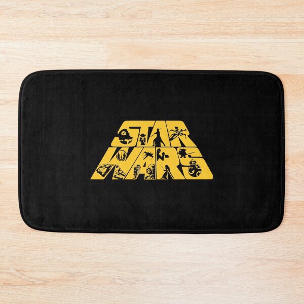 Item preview, Star Wars Logo Character Silhouettes Yellow designed and sold by cubomtumeshop.