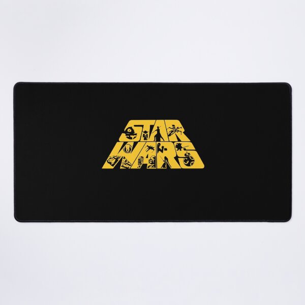 Item preview, Star Wars Logo Character Silhouettes Yellow designed and sold by cubomtumeshop.