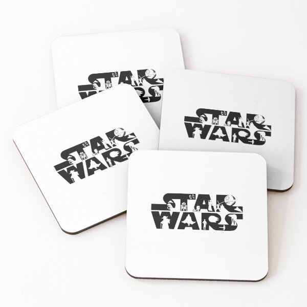 Item preview, Star Wars Minimalist Black Outline Logo designed and sold by cubomtumeshop.