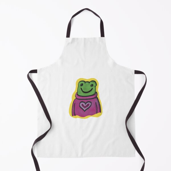 Item preview, Happy frog with his favourite sweater designed and sold by SombreroDoodles.