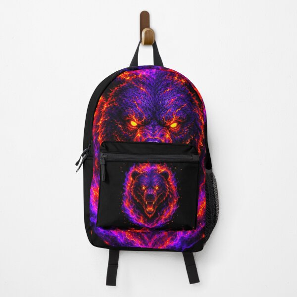Item preview, Fiery Demonic Bear designed and sold by behappyandrelax.