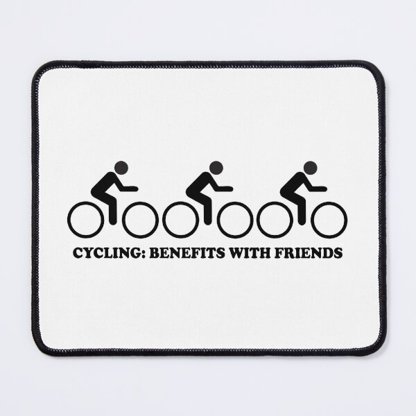 Item preview, Cycling Benefits With Friends designed and sold by Esskay Designs.