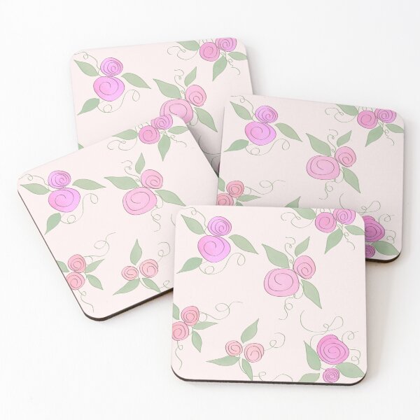 Item preview, Sweet and Simple Retro Roses  designed and sold by JaygiesDesign.
