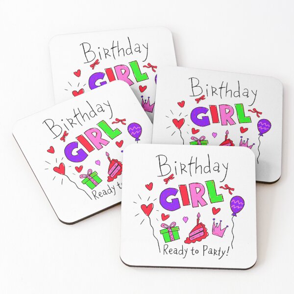 Item preview, Birthday Girl Ready to Party Vibrant Tween Party Outfit designed and sold by illeN-Art-World.